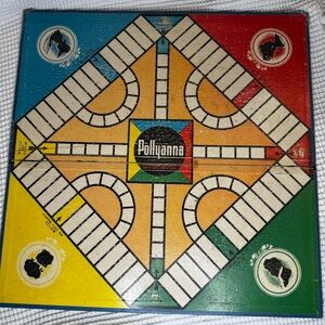 Vintage 1952 Pollyanna Game Board Only Parker Brothers Replacement